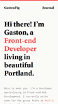 Mobile Screenshot of gastonfig.com